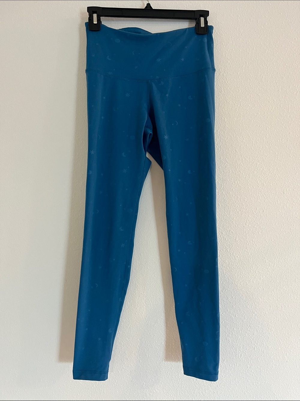 Old Navy Active Blue Star & Moon Print Elevate Leggings